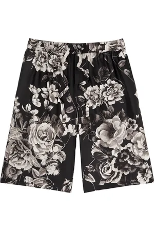 Dolce & Gabbana Floral-print Silk Shorts - - 48 (IT48 / M)