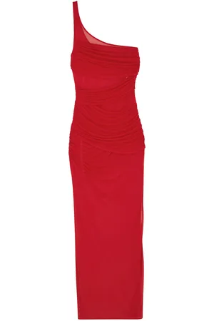 GAUGE81 Moni One-shoulder Tulle Maxi Dress - - 6