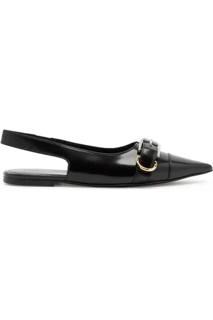 Givenchy Voyou Patent Leather Slingback Flats - - 38 (IT38 / UK5)