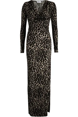 BLUMARINE Print Wool Maxi Dress - IT42 (UK10 / S)