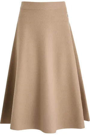Moncler Wool-blend Midi Skirt - - M (UK 12 / M)