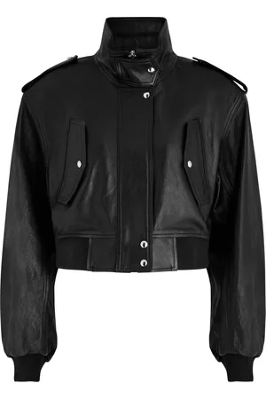 Khaite Kember Cropped Leather Jacket - - 8 (UK12 / M)