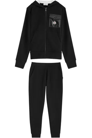 Moncler Kids Logo Cotton Tracksuit (12-14 Years) - - 12A (12 Years)