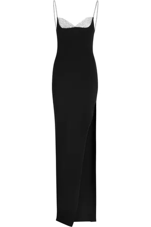 Balmain Crystal-embellished Stretch-knit Gown - - 36 (UK8 / S)