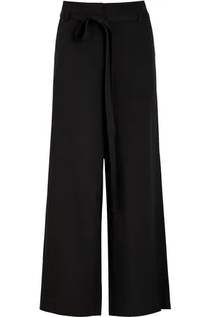 Totême Belted Wide-leg Trousers - - 38 (UK10 / S)