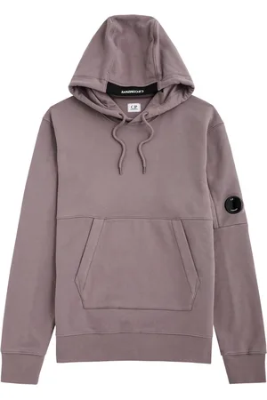 C.P. Company Diagonal Raised Hooded Cotton Sweatshirt - - XL