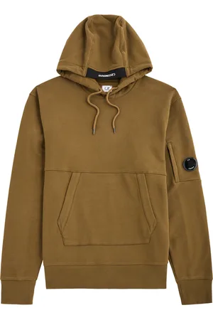 C.P. Company Diagonal Raised Hooded Cotton Sweatshirt - - M