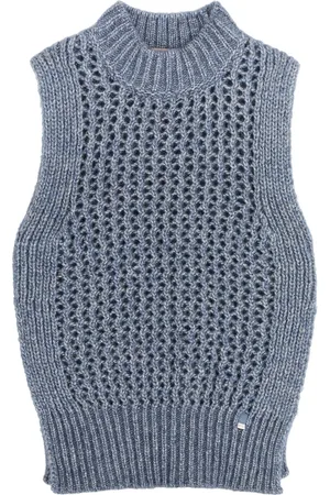 HERNO Metallic Alpaca-blend Vest - - 44 (UK12 / M)