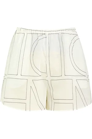 Totême Logo-embroidered Shorts - - 38 (UK10 / S)