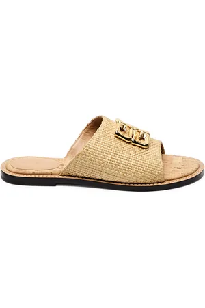 Givenchy 4G Liquid Raffia Sliders - - 36 (IT36 / UK3)