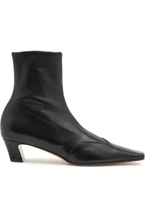 Khaite Nevada 40 Leather Ankle Boots - - 40 (IT40 / UK7)