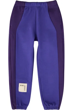 Bobo Choses Kids Colour-blocked Stretch-cotton Sweatpants - - 6-7Y (6 Years)