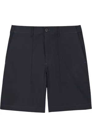 Paul Smith Cotton-blend Poplin Shorts - - S