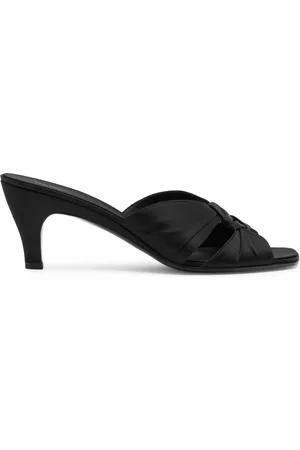 The Row 75 Knotted Satin Mules - - 39 (IT39 / UK6)