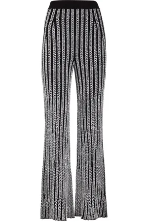 Missoni Striped Sequin-embellished Knitted Trousers - - 42 (UK10 / S)