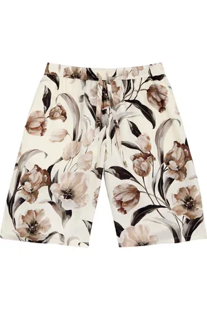 Dolce & Gabbana Floral-print Silk-satin Shorts - - 48 (IT48 / M)