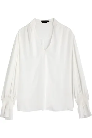 ALICE+OLIVIA Onica Chiffon Blouse - - L (UK14 / L)