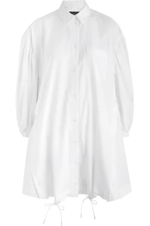 Simone Rocha Cotton Mini Shirt Dress - - 14 (UK14 / L)