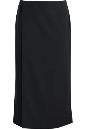 The Row Kavi Wool Midi Wrap Skirt - - 6 (UK10 / S)