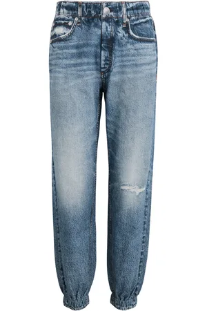 RAG&BONE Miramar Jeans-print Cotton Sweatpants - - S (UK8-10 / S)