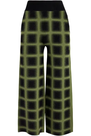 PH5 Hyme Checked Knitted Trousers - - XS (UK6 / XS) - XS (UK6 /xs)