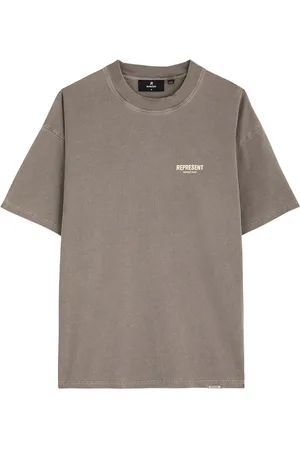 Represent Owners Club Logo Cotton T-shirt - - XS
