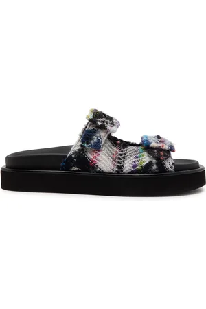 Missoni Clea Bouclé Knitted Sliders - - 36 (IT36 / UK3)