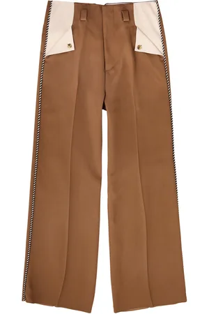 AMIRI Hollywood Wide-leg Twill Trousers - - 46 (IT46 / S)