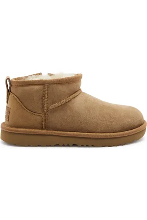 UGG Kids Classic Ultra Mini Suede Ankle Boots