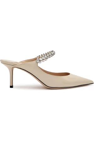 Jimmy Choo Bing 65 Patent Leather Mules