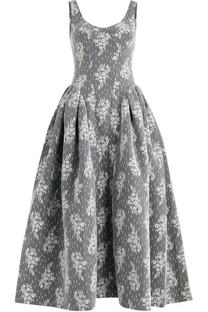 HUISHAN ZHANG Francine Floral Lace Midi Dress - - 14 (UK14 / L)