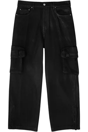 AMIRI M65 Coated Wide-leg Cargo Jeans - - 33 (W33 / M)
