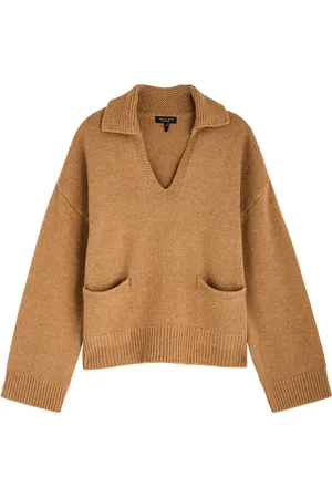 RAG&BONE Danica Wool-blend Polo Jumper - - L (UK14 / L)