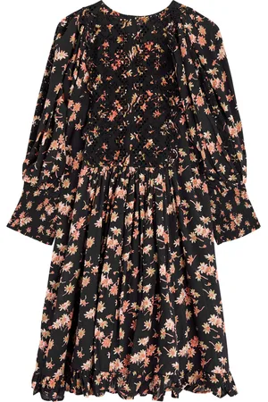 by Ti Mo Floral-print Cotton-blend Mini Dress - - L (UK14 / L)