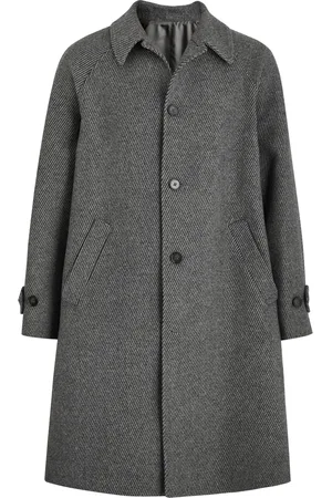 OFFICINE GENERALE Hudson Wool-blend Twill Coat - - 52 (IT52 / XL) - 52 (IT52 /xl)