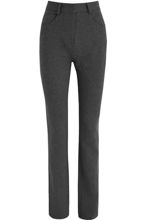Norma Kamali Belted Stretch-cotton Trousers - - XS (UK6 / XS) - XS (UK6 /xs)
