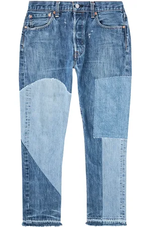 GALLERY DEPT. Kelly 5001 Patchwork Slim-leg Jeans - - 34 (W34 / L)