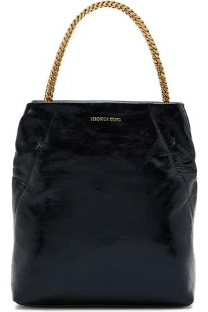 VERONICA BEARD Slouch Small Crinkled Leather Shoulder bag - - One Size