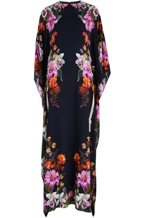 Borgo De Nor Eloise Floral-print Maxi Kaftan Dress - - 8 (UK8 / S)