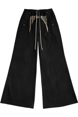 Rick Owens Porterville Wide-leg Stretch-cotton Poplin Trousers - - 50 (IT50 / L)