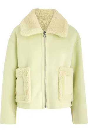 Jakke Vera Faux Shearling-trimmed Faux Suede Jacket - - M (UK12 / M)
