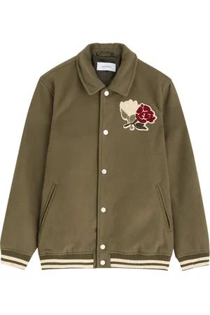 Les Deux Kids Felipe Wool Varsity Jacket