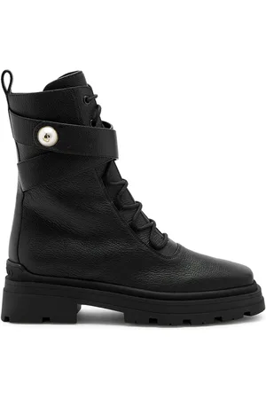 Jimmy Choo Noemi Chunky Leather Ankle Boots - - 36 (IT36 / UK3)
