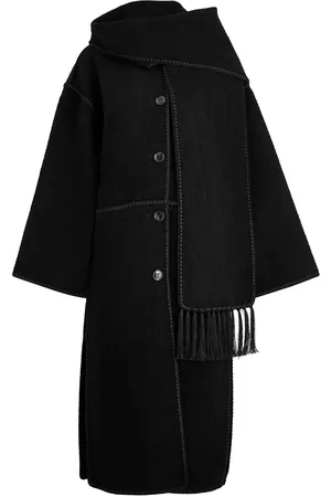 Totême Scarf-effect Wool-blend Coat - - 38 (UK10 / S)