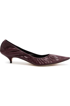 The Row Uxor 40 Leather Pumps