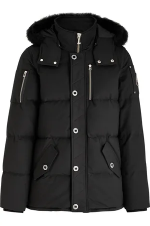 Moose Knuckles 3Q Quilted Canvas Jacket - - L