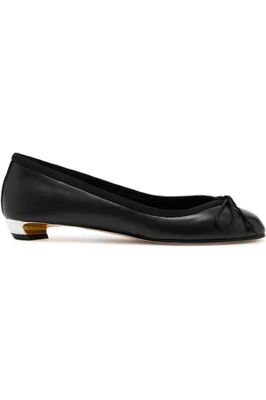 Alexander McQueen Armadillo 20 Leather Ballet Pumps