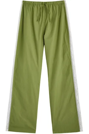 Desmond & Dempsey Poplin Cotton Pyjama Trousers - - S (UK8-10 / S)