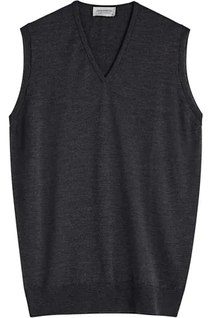 JOHN SMEDLEY Hadfield Wool Vest - - M