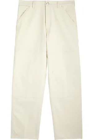 Moncler Panelled Straight-leg Stretch-cotton Trousers - - 48 (W32 / M)